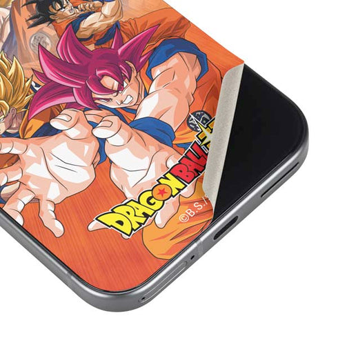 Dragon Ball Super Goku Evolution Google Pixel 9 Skin
